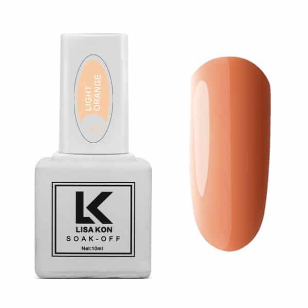 Gel-Polish-Light-Orange-Lisa-Kon