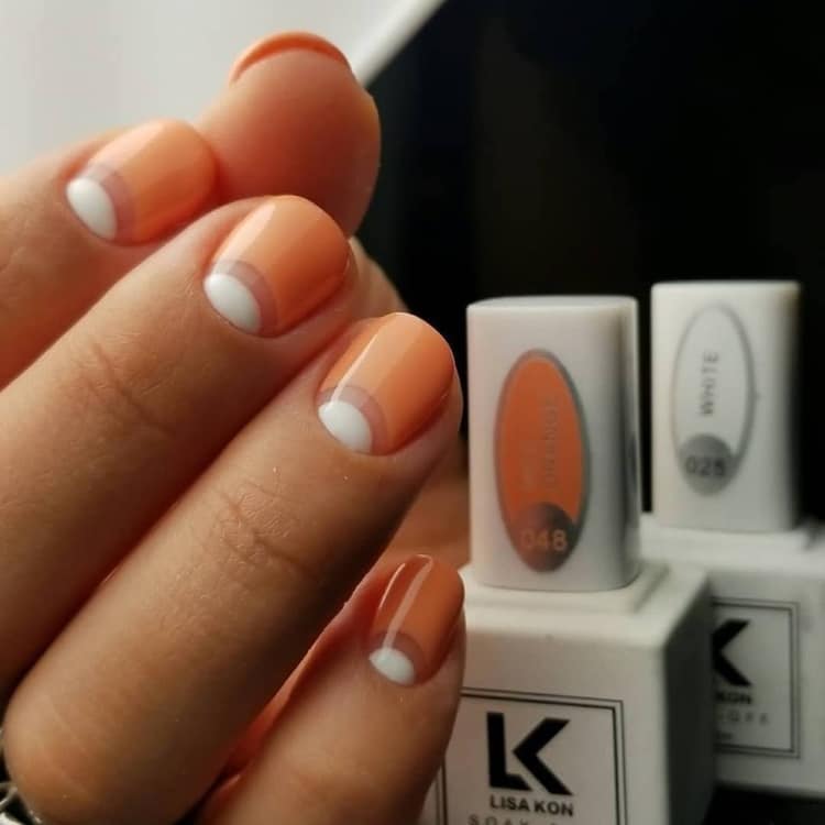 milk-orange-nail-polish